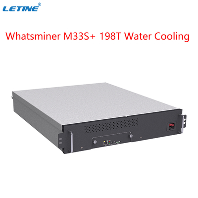 Mineur WhatsMiner M33S+ 198T 6732W/M53 226T du refroidissement par l'eau BTC Asic