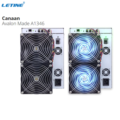 crypto Currenty Bitcoin machine d'abattage de 30W Canaan Avalon Miner A1346 110th 107T 104T