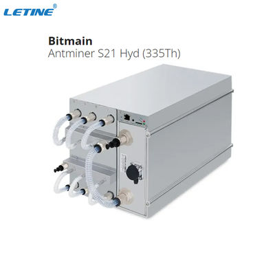 Bitmain Antminer S21 Blockchain Bitcoin Miner S21 Hydro refroidissement 335T 16J/T Crypto Miner