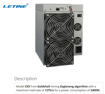 Mineur Eaglesong Algorithm CKB de CK5 12ème Goldshell Asic