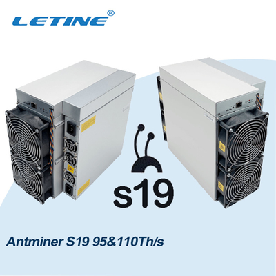 De Bitmain Aisc pro 110T SHA-256 BTC antminer s19 pro 104T 96T 95T de mineur du mineur S19J