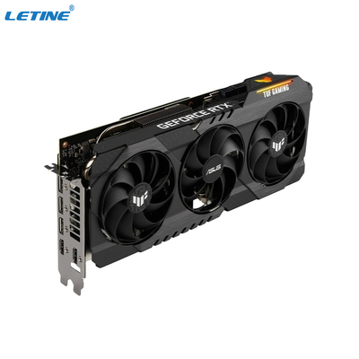 Carte graphique de JEU de refroidisseur de fan pour ASUS de bureau TUF RTX3060 O12G V2 GDDR6