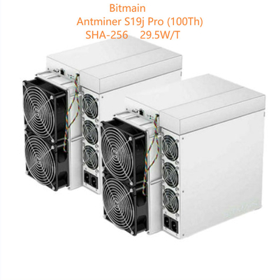 Le C.A. a entré le mineur Antminer S19j le pro 100Th SHA256 3050W de Bitcoin Asic