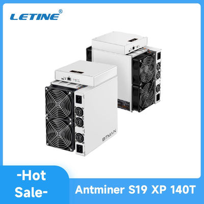 Algorithme Bitmain Asic Antminer de Letine 141Th 3010W Asic Bitmain Antminer S19 XP SHA-256