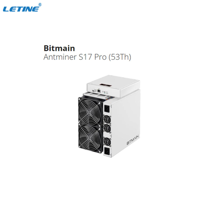 Pro 53t Bitmain Antminer S17 pro 56t Antminer S17 pro 56t Antminer S17 56t Blockchain mineur d'Antminer S17