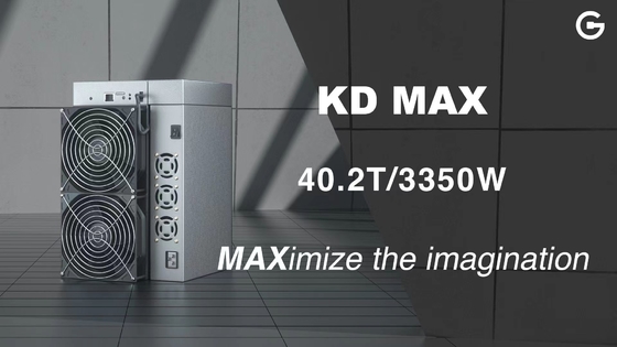 Mineur de l'algorithme 40.2Th/S 3350W Blockchain de Goldshell KD Max Asics Crypto Miners Kadena