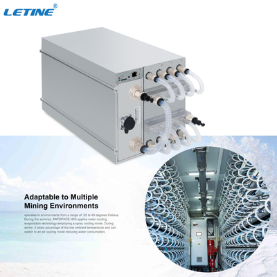 Antminer de Hydraulique-refroidissement asic de l'hydraulique 255T 184T 158T 34.5J/T du mineur S19 de Bitcoin pro