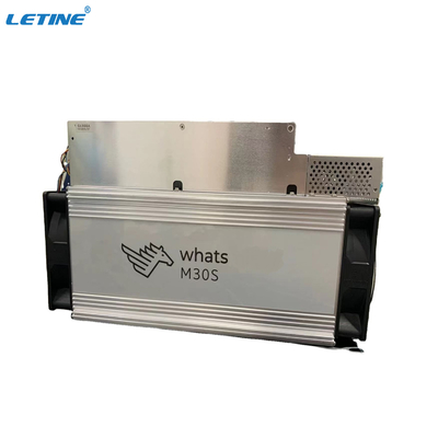 Machine d'abattage de SHA 256 ASIC Microbt Whatsminer M30S+ M30S++ 100T 110T 102T