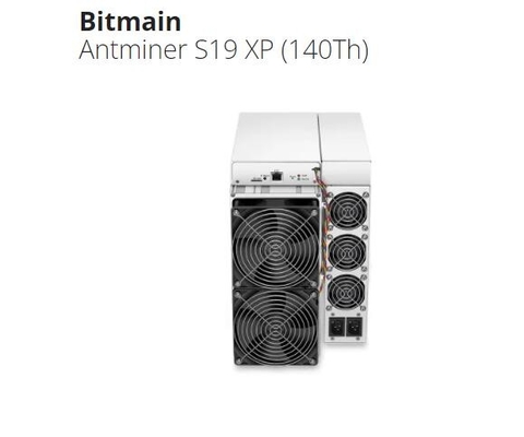 Mineur de chaîne de bloc d'Antminer S19 XP de mineur de Bitmain BTC d'interface d'Ethernet 140Th