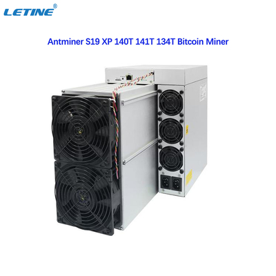 Mineur chaud d'Asic d'exploitation de Bitcoin de vente de la puissance 21.5W/T de Bitmain Antminer S19 XP 140Th SHA 256 Algo Hashrate 141T 134T S19XP pro