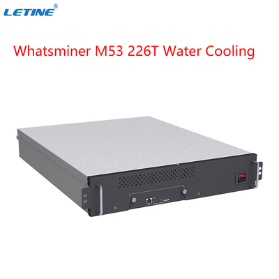 Mineur hydraulique d'algorithme de Water Cooling SHA-256 de mineur de M53 230T M53S 290T Bitmain