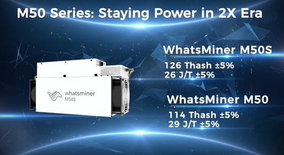 AC380V Hydro Refroidissement Mineur MicroBT Whatsminer M50 118T M50S M30S M33S+ 198T 34 J/T