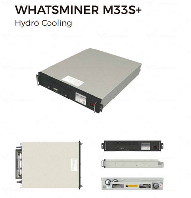 Mineur de refroidissement hydraulique Micro Whatsminer M53 226T M33S+ 198T M33S++ 220T de Bitcoin Asic