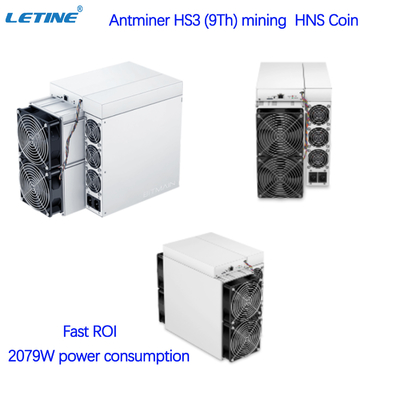 Mineur rapide Bitmain Antminer HS3 9T 2079W du ROI HNS Asic Blake2B + SHA3 Algo