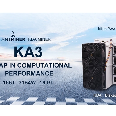 Mineur KA3 166T 3154W Kda de Bitmain Aisc Antminer KDA extrayant l'Ethernet RJ45