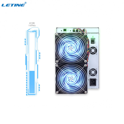 Mineur With Power Supply d'A1346 A1366 Canaan Avalon Miner 1346 110T Bitcoin