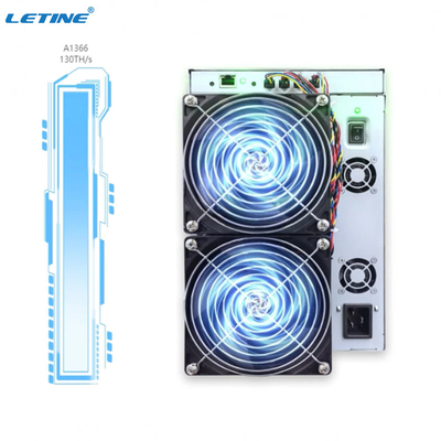 Mineur With Power Supply d'A1346 A1366 Canaan Avalon Miner 1346 110T Bitcoin