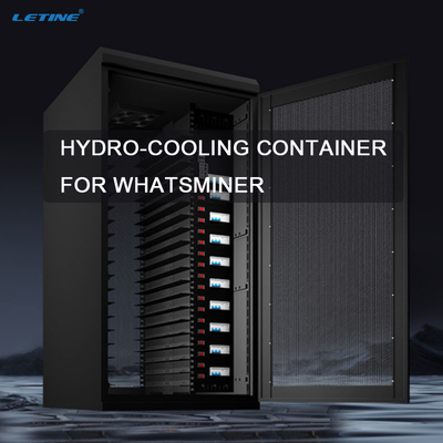 Boîte de refroidissement du conteneur 200KW de refroidissement par l'eau pour Whatsminer M33 M53