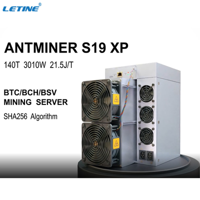 pro SHA-256 BTC BCH mineur de 141T Bitmain Asic Antminer S19 S19j S19