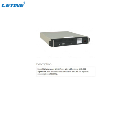 Refroidissement par l'eau SHA-256 Bitmain Asic Antminer Whatsminer M53S 260T
