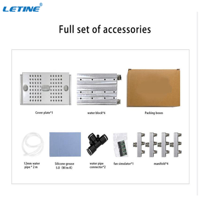 Refroidissement par l'eau Kit Boards pour le pro Asic mineur hydraulique S19PRO 257T 171T M53 M53S de S19 90T 95T L7 KA3 S19J avec la rangée de 12KW 8KW