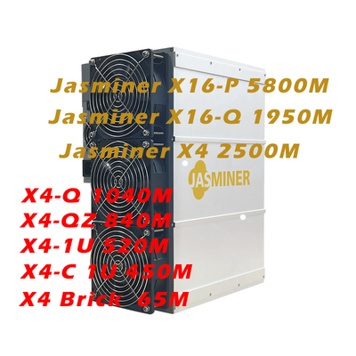 Mineur Jasminer X16-Q Jasminer X4 X4-1U X4-Q de Jasminer X16-P 5800Mh/s 1900W etc. ZIL Asic de ménage