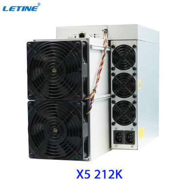 M08S Bitmain Asic Antminer X5 212Kh/S 1350 watts XMR RandomX Algoritme de minage Monero Coin