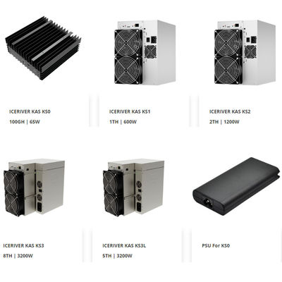 KS3M 6T Bientôt serveur informatique Ks3L 5T Kaspa Asic Miner KS0 100G