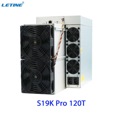Expédition rapide Bitmain Asic Antminer S19K Pro 120T 23W Faible consommation d'énergie pour la machine minière Bitcoin
