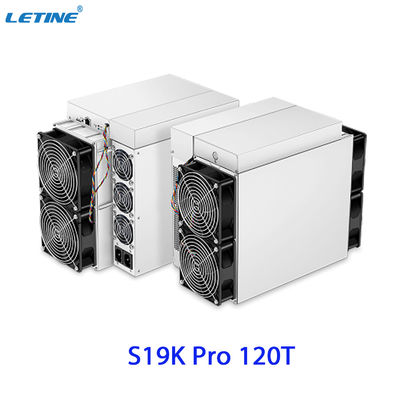Expédition rapide Bitmain Asic Antminer S19K Pro 120T 23W Faible consommation d'énergie pour la machine minière Bitcoin