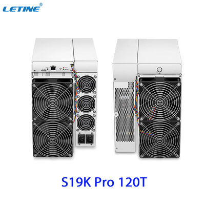 Expédition rapide Bitmain Asic Antminer S19K Pro 120T 23W Faible consommation d'énergie pour la machine minière Bitcoin