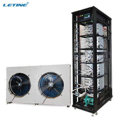 12 Bit Cabinet Bitcoin Antminer Récipient de refroidissement hydraulique Asic Miner pour S21 S19 PRO+ Hyd Mining