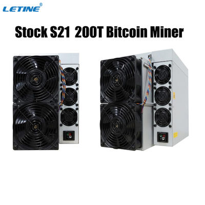 Stock Nouveau Bitmain Antminer S21 200T 195T 188T 17.5w BTC Mining antminer s21 Asic Miner
