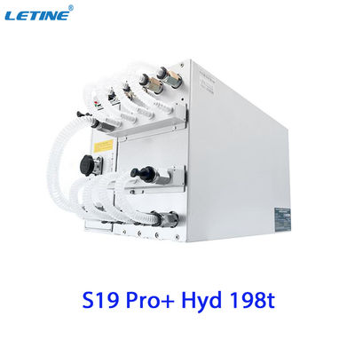 Vente à chaud Antminer S19 Pro+ Hydro 198T Bitmain Bitcoin Hydro refroidissement S19 Pro+ Hydro 191T refroidissement à l'eau mineur