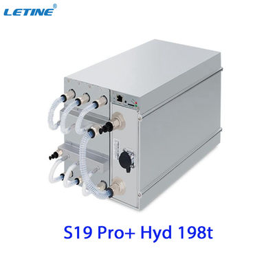 Vente à chaud Antminer S19 Pro+ Hydro 198T Bitmain Bitcoin Hydro refroidissement S19 Pro+ Hydro 191T refroidissement à l'eau mineur