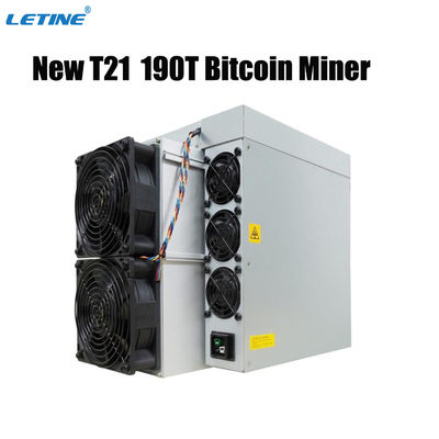 Bitmain Antminer T21 190T BTC Asic Miner 19J/T 3610W Machine de minage de bitcoins