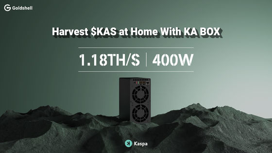Goldshell KA-BOX 1.18Th/s 400W KA BOX 1.18T Kaspa Miner Asic Machine minière KS5 KS5 PRO KS3M Antminer KS3
