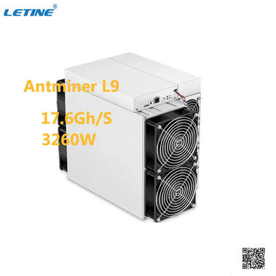 Antminer L9 17.6Gh/S 16.6Gh/S 3260W Algorithme de cryptage Asic Miner pour le minage LTC DOGE
