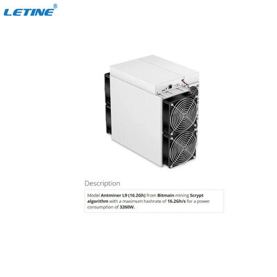 Scrypt Litecoin Dogecoin LTC Doge Antminer L9 16.2Gh Bitmain Asic mineur minier