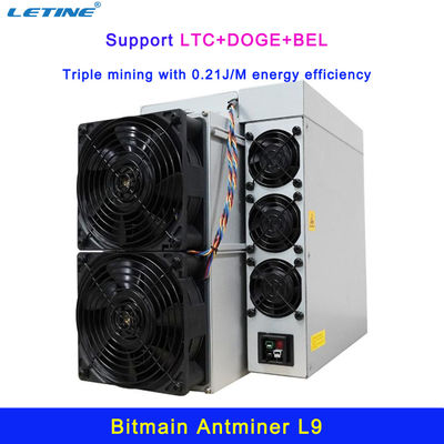 L9 16G LTC L7 8550M 9050M 9300M Bitmain Antminer L7 Miner 9500mh 9.5gh/s Nouveau LTC Scrypt Miner