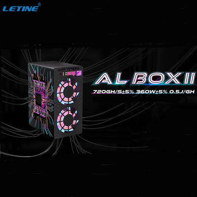 Silent Asic Miner Goldshell AL BOX II 720Gh/S 360W Mining Alephium Goldhsell AL Boîte 360G Iceriver AL0 ALPH Miner