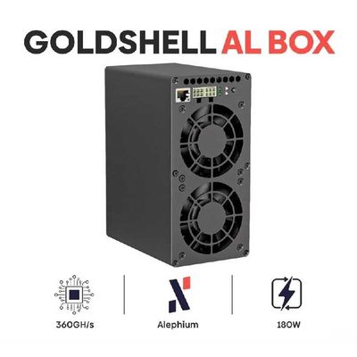 Puissant Goldshell AL Box II Pro 950G Blake3 ALPH 460W Pour l'exploitation minière