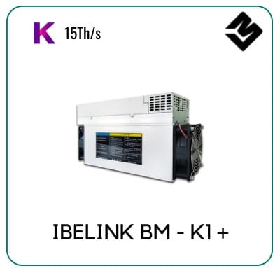 mineur BM-K1+ 15Th/S Kadena KDA 2250W BM-K1 de l'iBeLink 5.3Th/S
