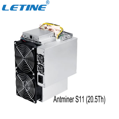 Mineur Mining Equipment Crypto de Bitmain Antminer S11 20.5Th Asic Bitmain Antminer S11 Antminer S11 19ème S