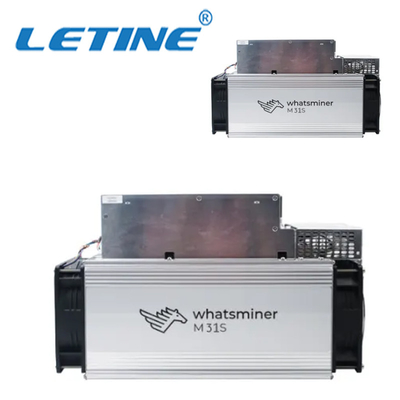 machine d'abattage de pièce de monnaie du mineur BTC du mineur SHA-256 BTC Asic de 81T Whatsminer M31s+ M31s