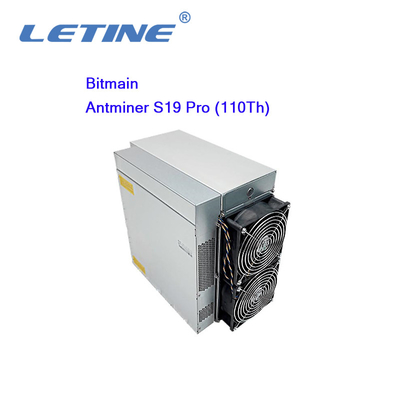 Mineur 3355W de chaîne de bloc d'algorithme de Bitcoin Miner S19j Pro+ 122T SHA 256 de mineur de Bitmain BTC