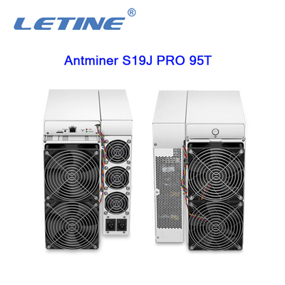 Mineur 3355W de chaîne de bloc d'algorithme de Bitcoin Miner S19j Pro+ 122T SHA 256 de mineur de Bitmain BTC