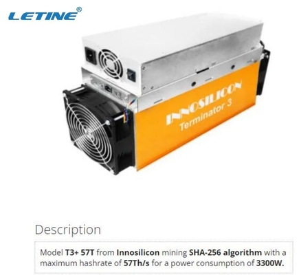 Mineur SHA-256 de T3+ 39T 43T 50T 52T 57T Innosilicon Asic