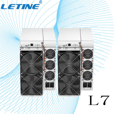 Mineur de la machine d'abattage de LTC de doge de Bitmain Antminer L7 9.5Gh Antminer L7 9160mh 3425W Scrypt Antminer L7 Scrypt