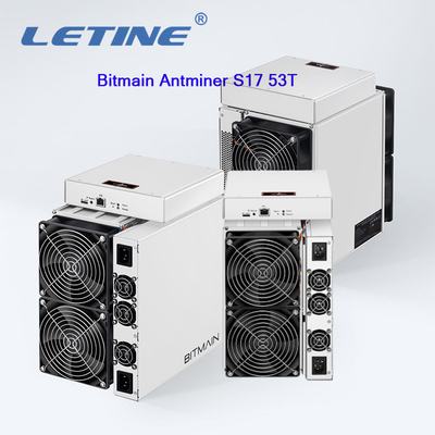 Mineur utilisé de la machine d'abattage de Bitmain Antminer S17 53T 2385W BTC S17 50T S17+ 73T 76T Asic